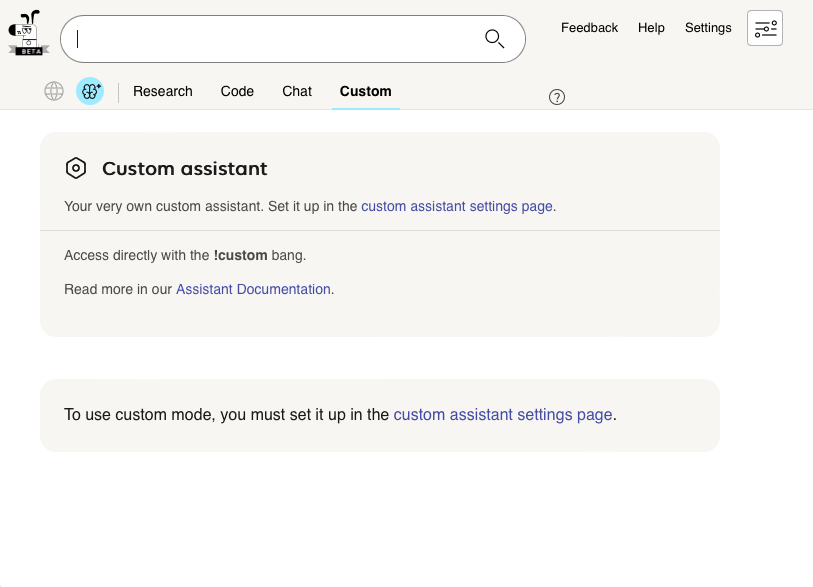 Kagi Assistant - Custom