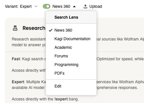 Research Assistant - Lenses